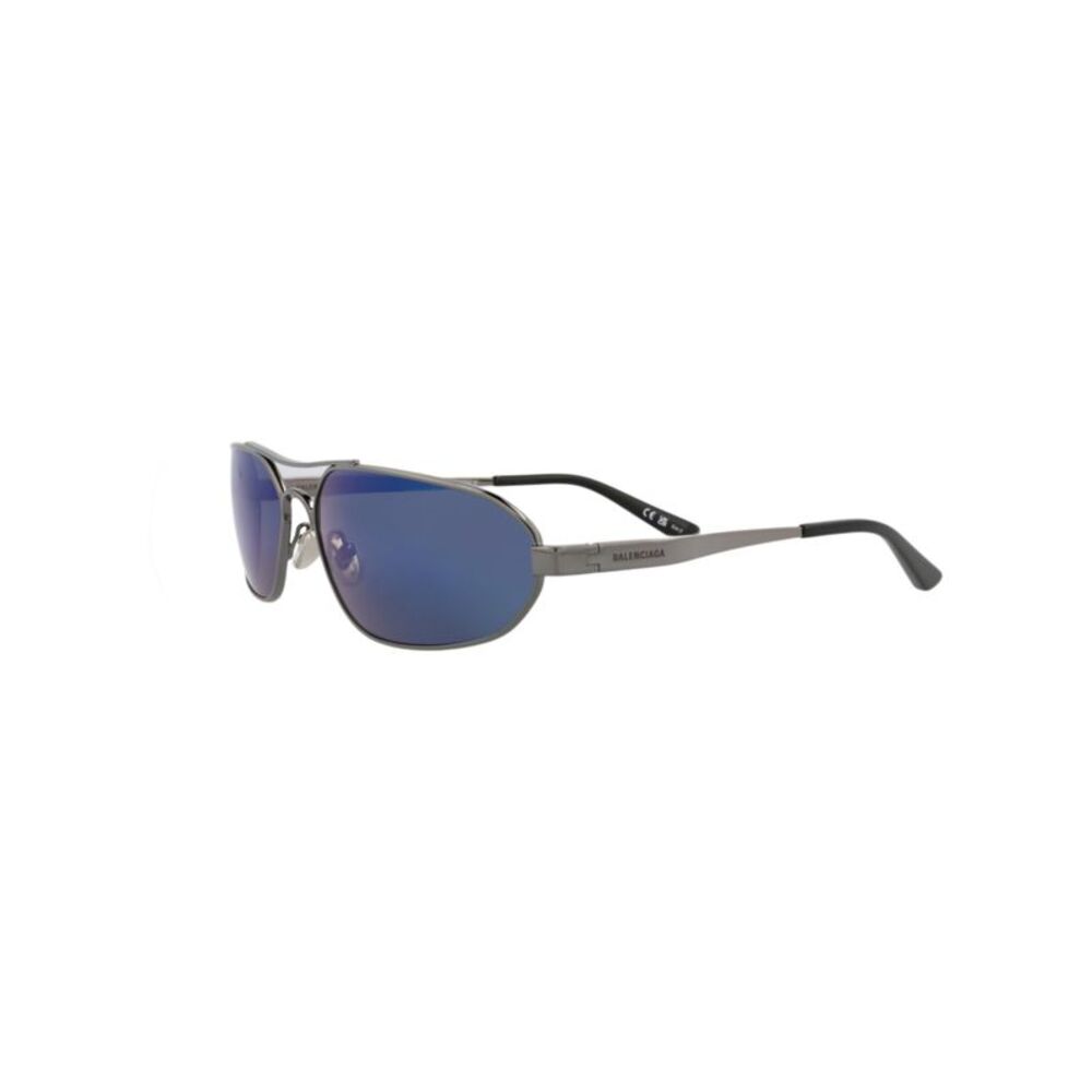 Shield-Frame Metal Sunglasses - Picture 2 of 5